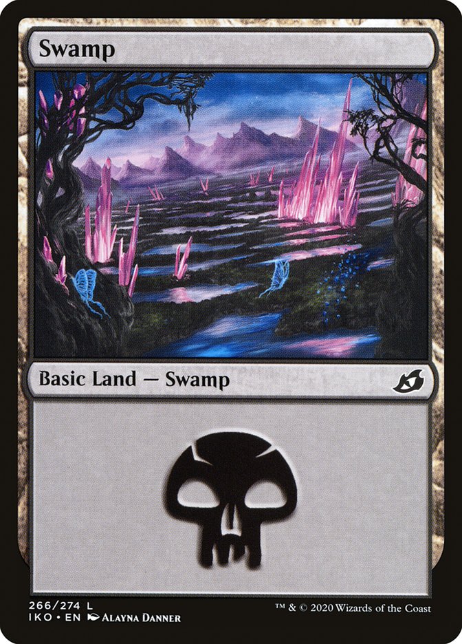 Swamp (266) [Ikoria: Lair of Behemoths] - Magic: The Gathering - Card Brawlers | Quebec | Canada |