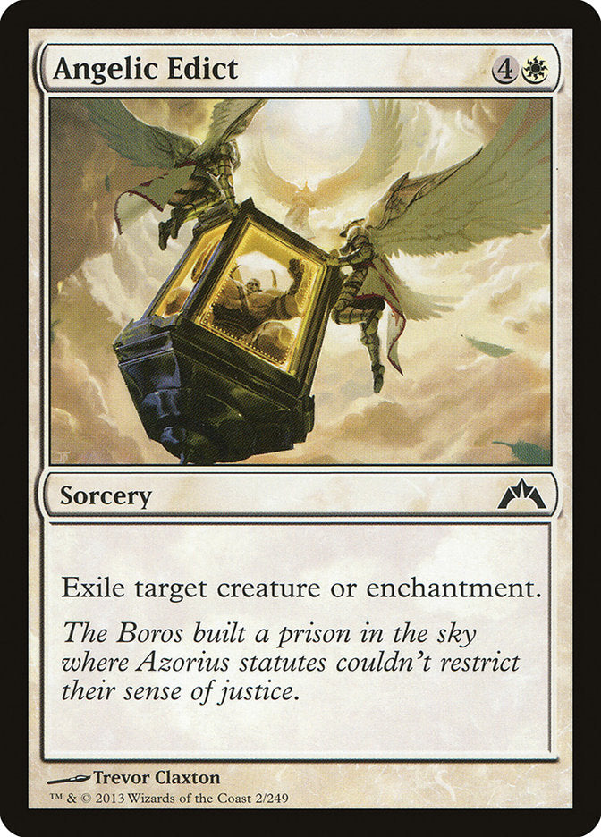 Angelic Edict [Gatecrash] - Magic: The Gathering - Card Brawlers | Quebec | Canada |