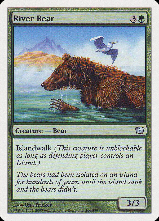 River Bear [Ninth Edition] - Magic: The Gathering - Card Brawlers | Quebec | Canada |