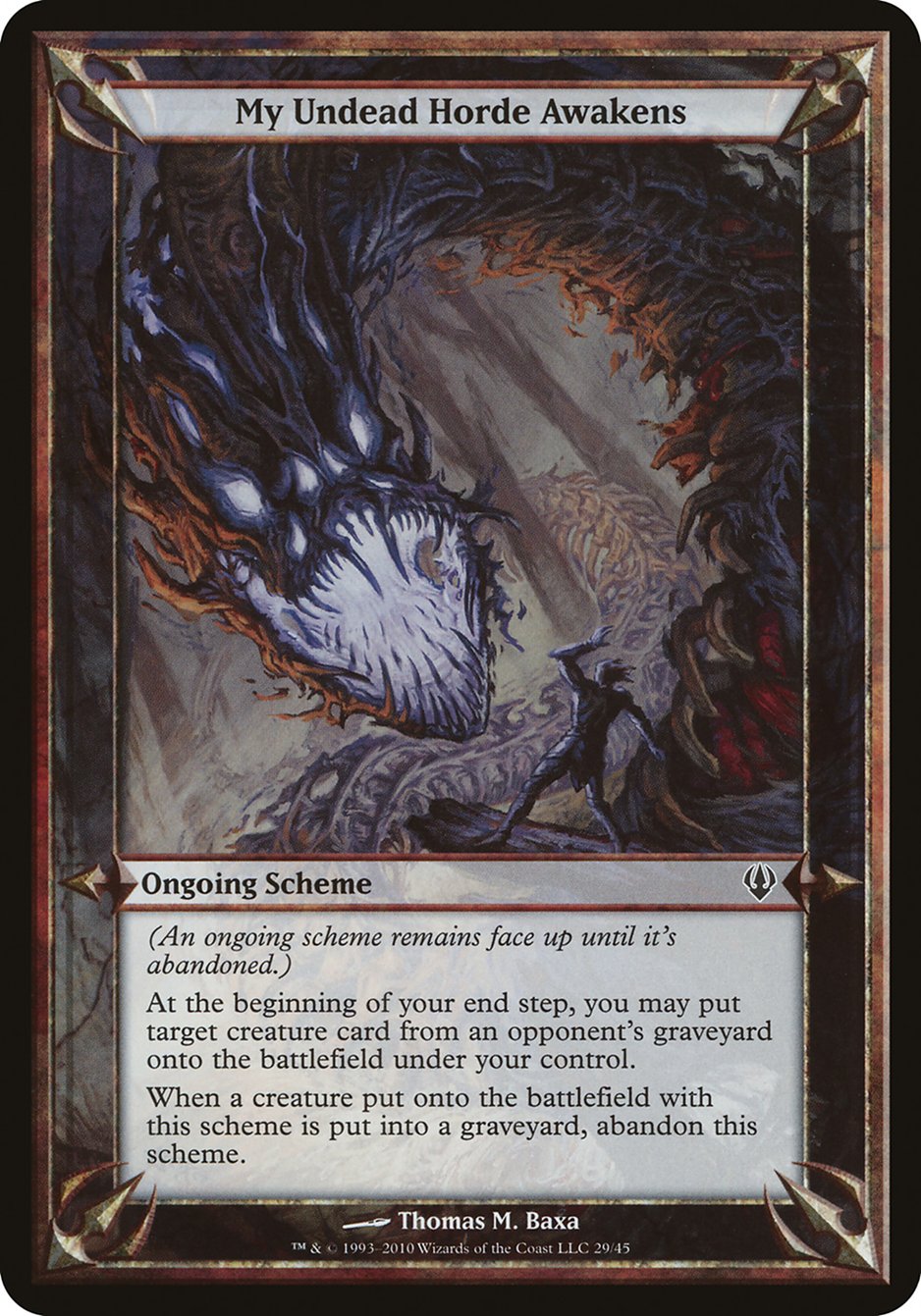 My Undead Horde Awakens (Schemes) [Archenemy Schemes] - Magic: The Gathering - Card Brawlers | Quebec | Canada |