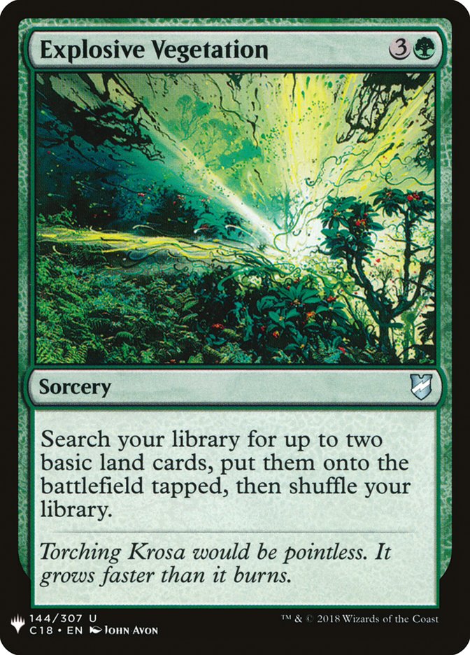 Explosive Vegetation [Mystery Booster] - Magic: The Gathering - Card Brawlers | Quebec | Canada |