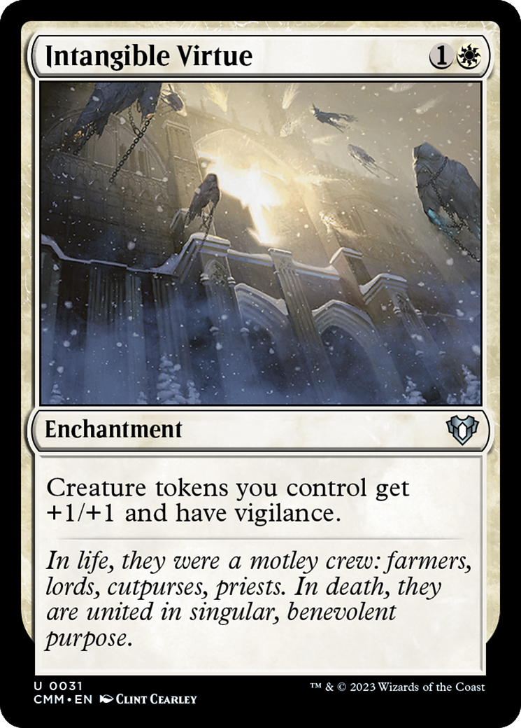 Intangible Virtue [Commander Masters] - Magic: The Gathering - Card Brawlers | Quebec | Canada |