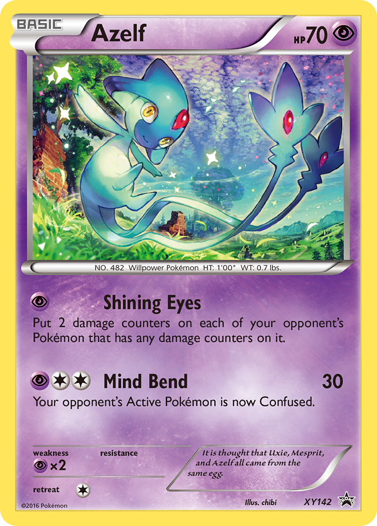 Azelf (XY142) [XY: Black Star Promos] - Pokémon - Card Brawlers | Quebec | Canada |