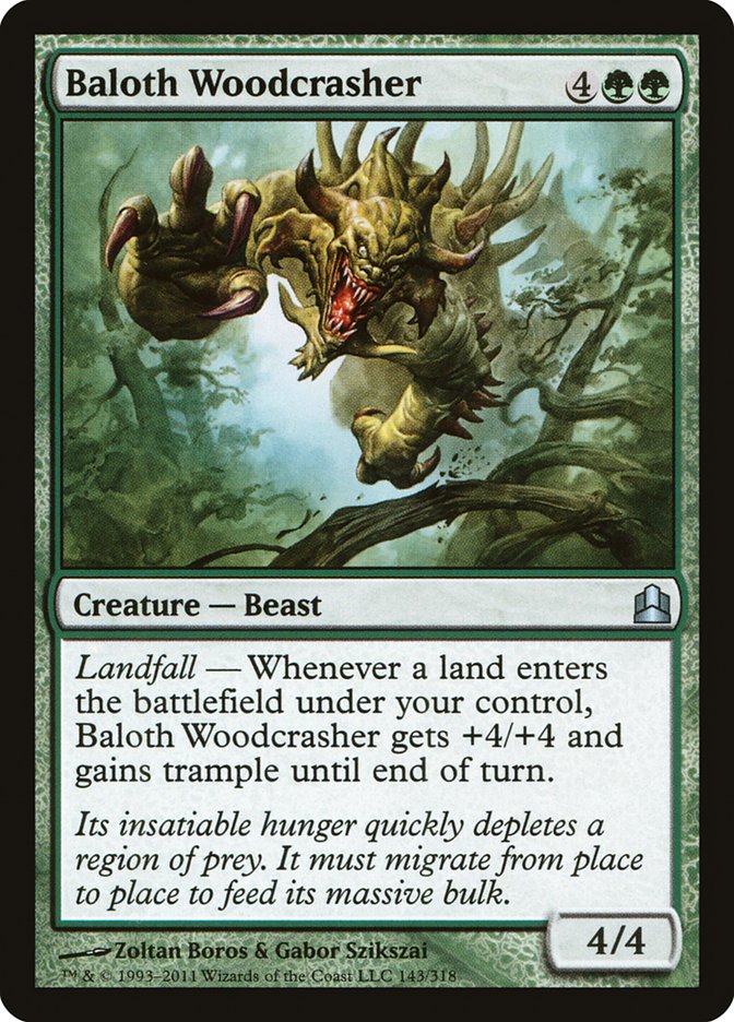 Baloth Woodcrasher [Commander 2011] - Magic: The Gathering - Card Brawlers | Quebec | Canada |