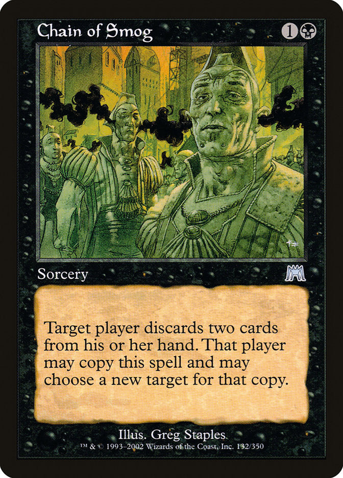Chain of Smog [Onslaught] - Magic: The Gathering - Card Brawlers | Quebec | Canada |