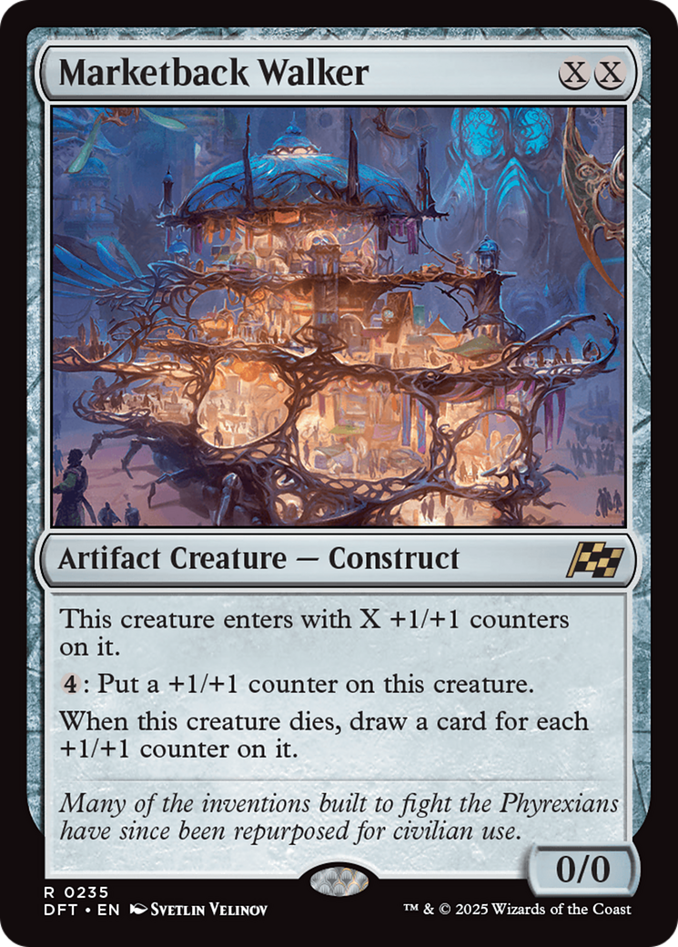 Marketback Walker [Aetherdrift] - Magic: The Gathering - Card Brawlers | Quebec | Canada |