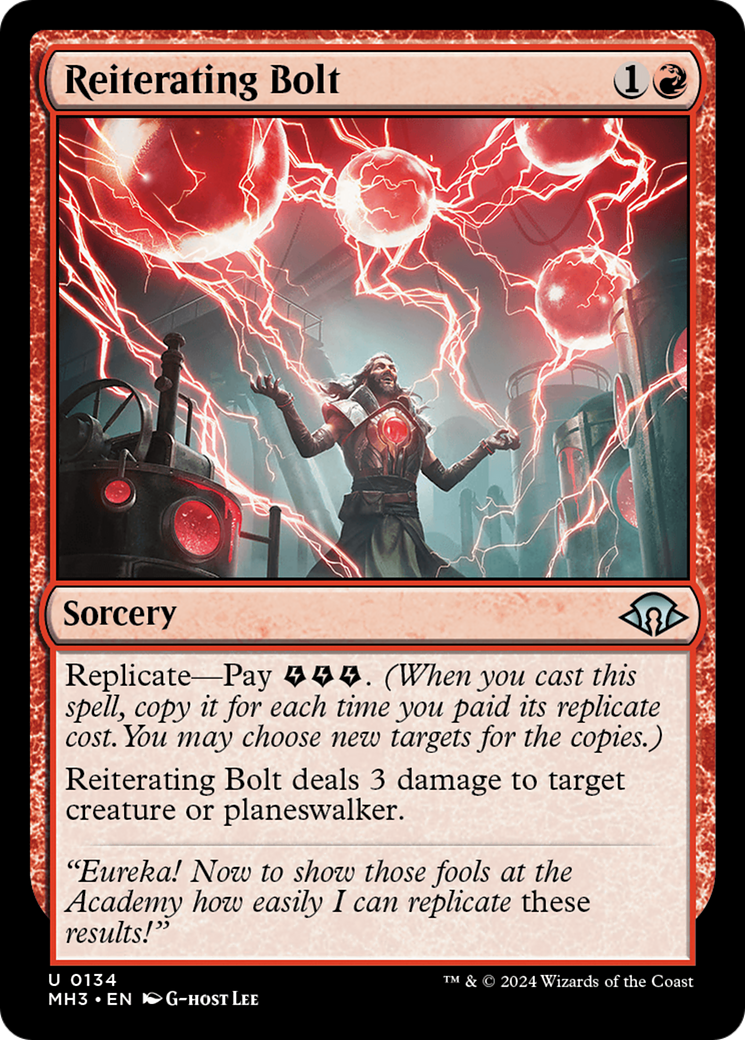 Reiterating Bolt [Modern Horizons 3] - Magic: The Gathering - Card Brawlers | Quebec | Canada |