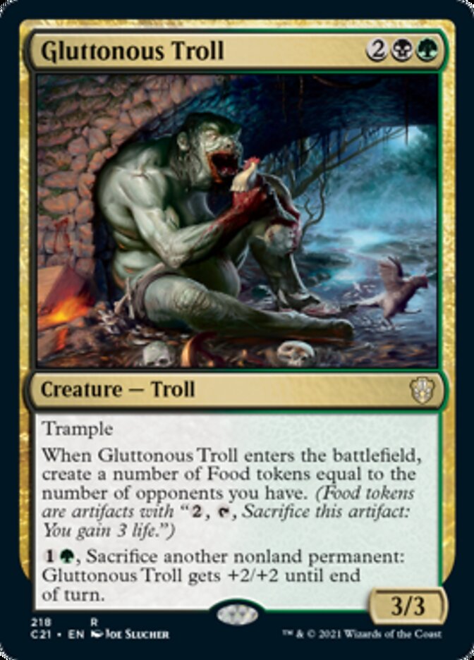 Gluttonous Troll [Commander 2021] - Magic: The Gathering - Card Brawlers | Quebec | Canada |