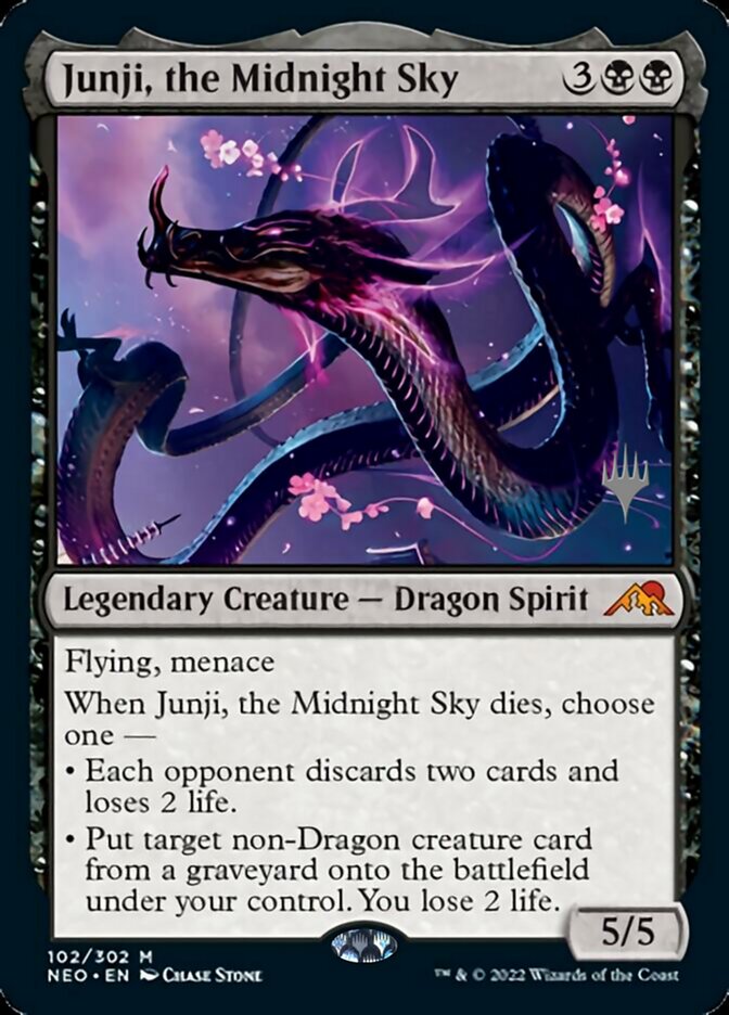 Junji, the Midnight Sky (Promo Pack) [Kamigawa: Neon Dynasty Promos] - Magic: The Gathering - Card Brawlers | Quebec | Canada |