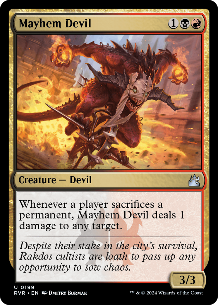 Mayhem Devil [Ravnica Remastered] - Magic: The Gathering - Card Brawlers | Quebec | Canada |