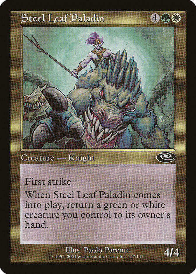 Steel Leaf Paladin [Planeshift] - Magic: The Gathering - Card Brawlers | Quebec | Canada |