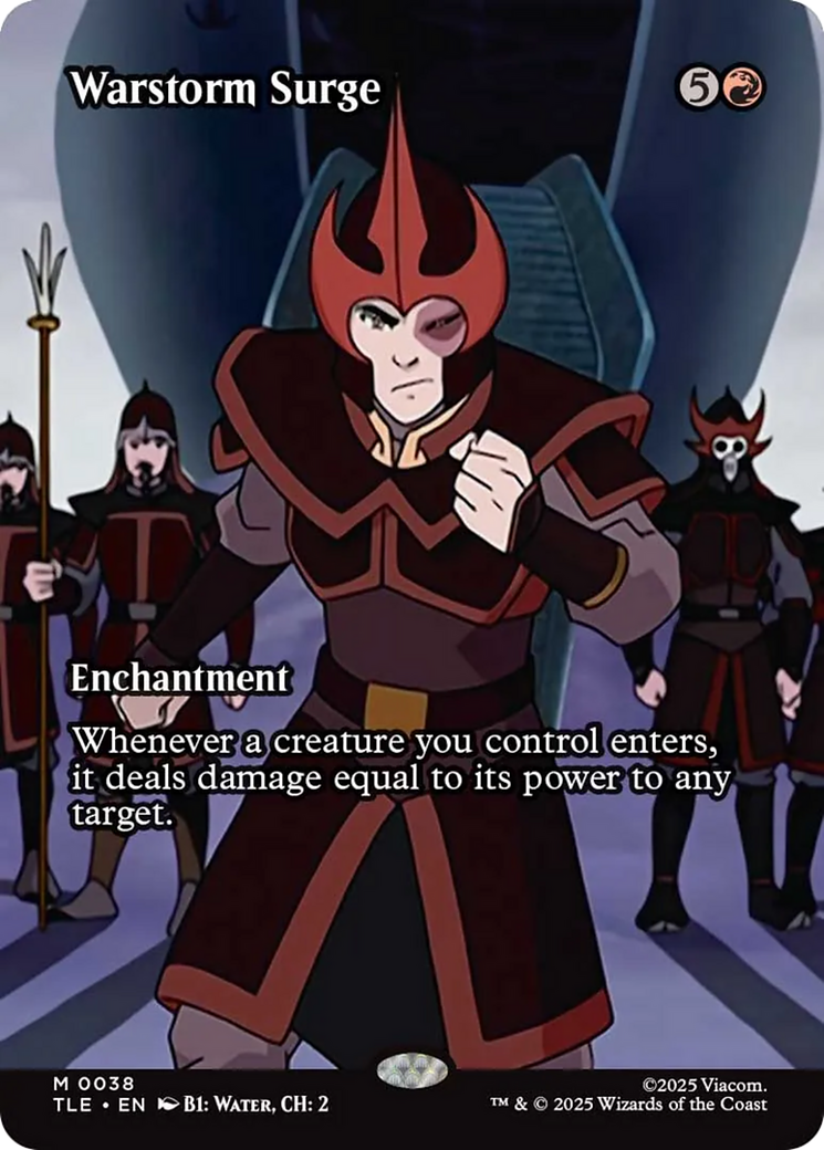 Warstorm Surge (Borderless) [Avatar: The Last Airbender: Eternal-Legal] - Magic: The Gathering - Card Brawlers | Quebec | Canada |