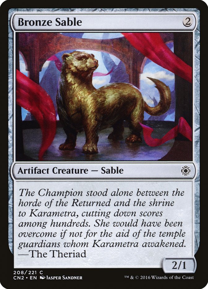 Bronze Sable [Conspiracy: Take the Crown] - Magic: The Gathering - Card Brawlers | Quebec | Canada |