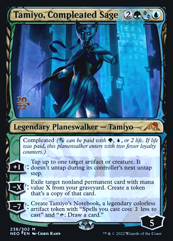 Tamiyo, Compleated Sage [Kamigawa: Neon Dynasty Prerelease Promos] - Magic: The Gathering - Card Brawlers | Quebec | Canada |