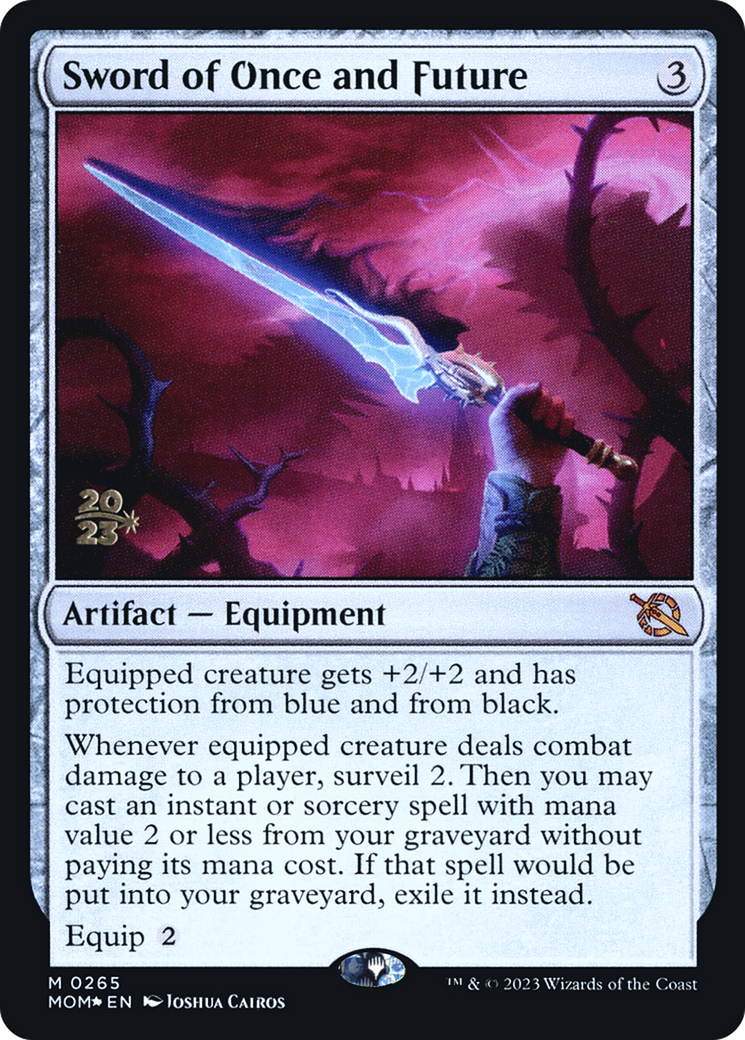 Sword of Once and Future [March of the Machine Prerelease Promos] - Magic: The Gathering - Card Brawlers | Quebec | Canada |