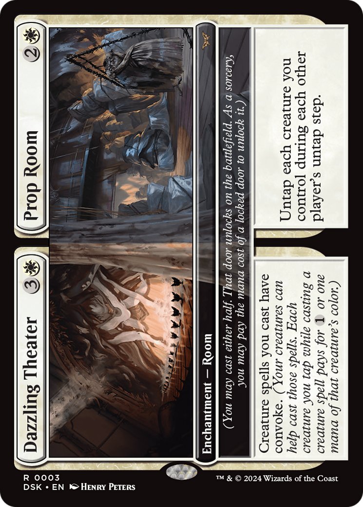 Dazzling Theater // Prop Room [Duskmourn: House of Horror] - Magic: The Gathering - Card Brawlers | Quebec | Canada |