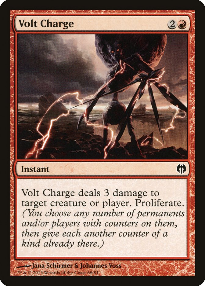 Volt Charge [Duel Decks: Heroes vs. Monsters] - Magic: The Gathering - Card Brawlers | Quebec | Canada |