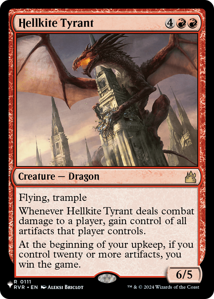 Hellkite Tyrant [The List] - Magic: The Gathering - Card Brawlers | Quebec | Canada |