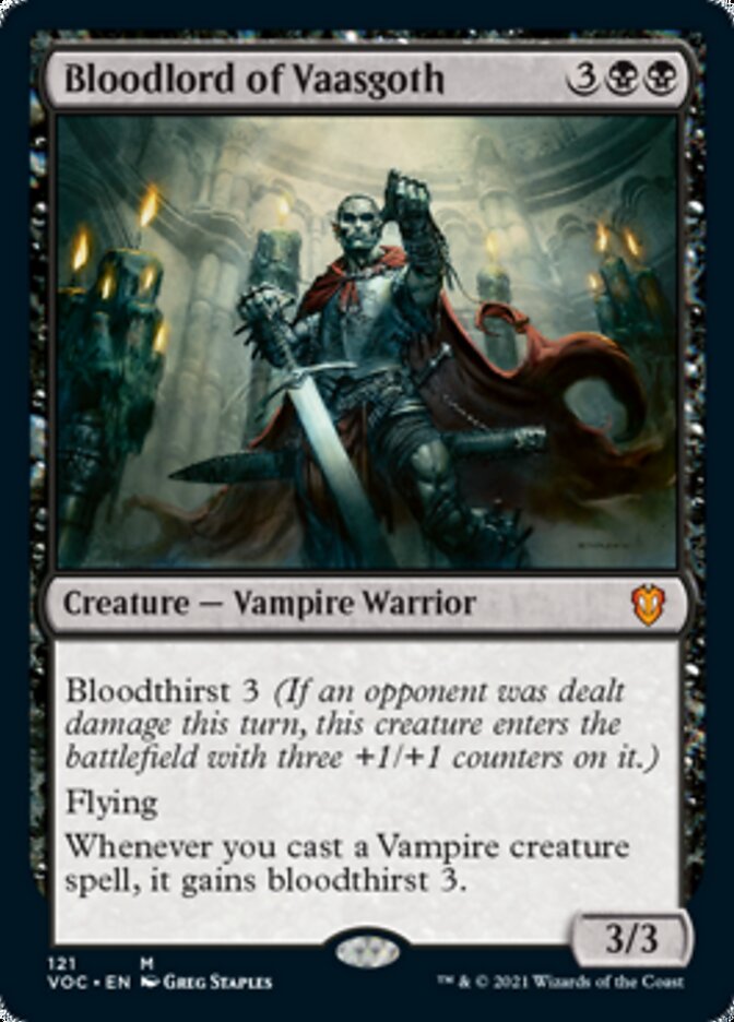 Bloodlord of Vaasgoth [Innistrad: Crimson Vow Commander] - Magic: The Gathering - Card Brawlers | Quebec | Canada |