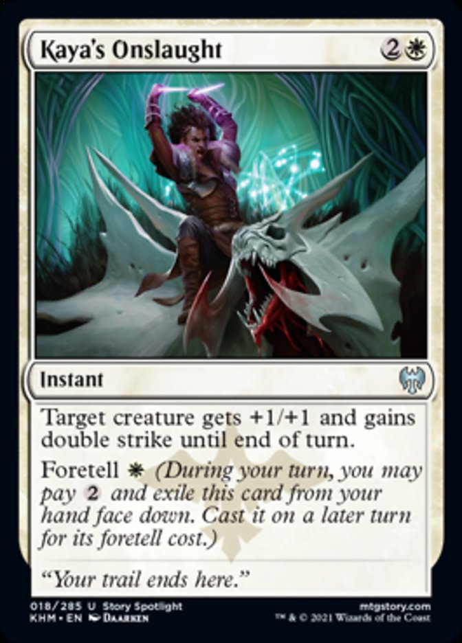 Kaya's Onslaught [Kaldheim] - Magic: The Gathering - Card Brawlers | Quebec | Canada |