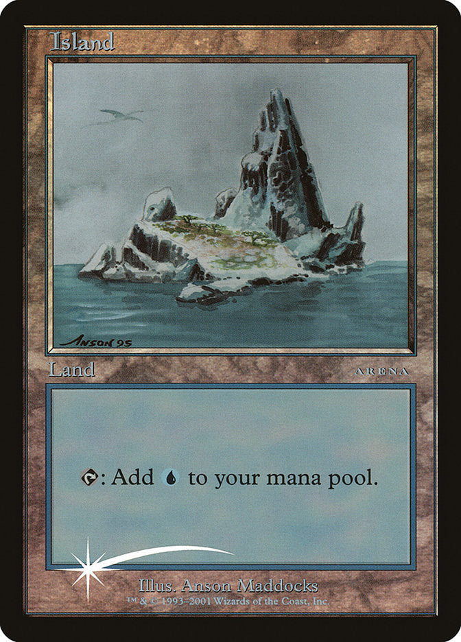 Island (3) [Arena League 2001] - Magic: The Gathering - Card Brawlers | Quebec | Canada |