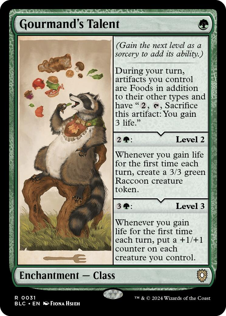 Gourmand's Talent [Bloomburrow Commander] - Magic: The Gathering - Card Brawlers | Quebec | Canada |