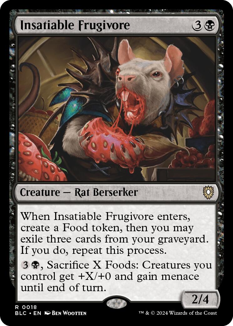 Insatiable Frugivore [Bloomburrow Commander] - Magic: The Gathering - Card Brawlers | Quebec | Canada |