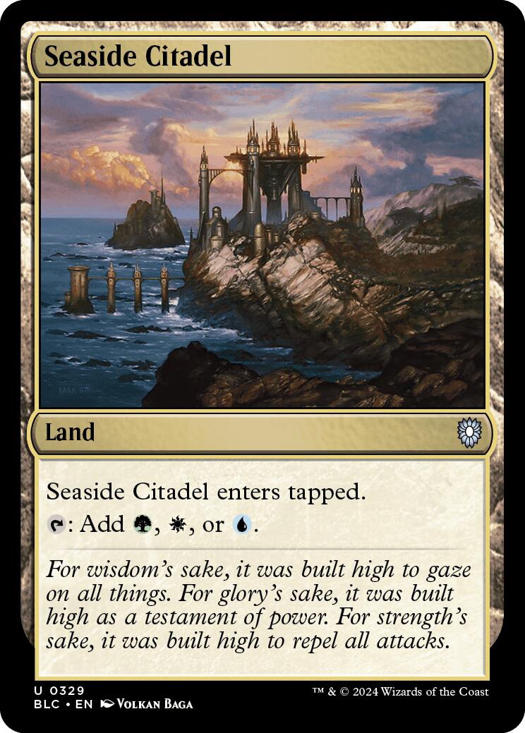 Seaside Citadel [Bloomburrow Commander] - Magic: The Gathering - Card Brawlers | Quebec | Canada |