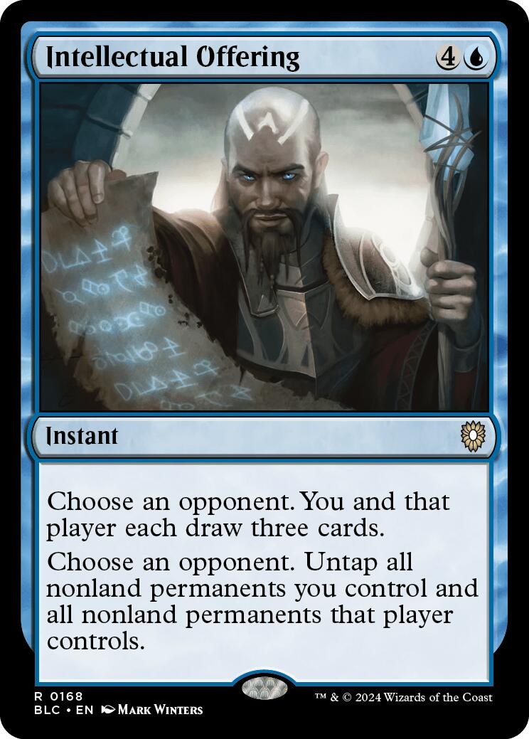 Intellectual Offering [Bloomburrow Commander] - Magic: The Gathering - Card Brawlers | Quebec | Canada |