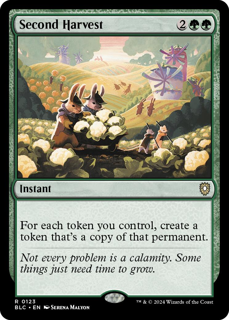 Second Harvest [Bloomburrow Commander] - Magic: The Gathering - Card Brawlers | Quebec | Canada |