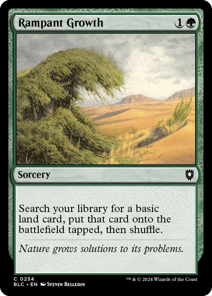 Rampant Growth [Bloomburrow Commander] - Magic: The Gathering - Card Brawlers | Quebec | Canada |