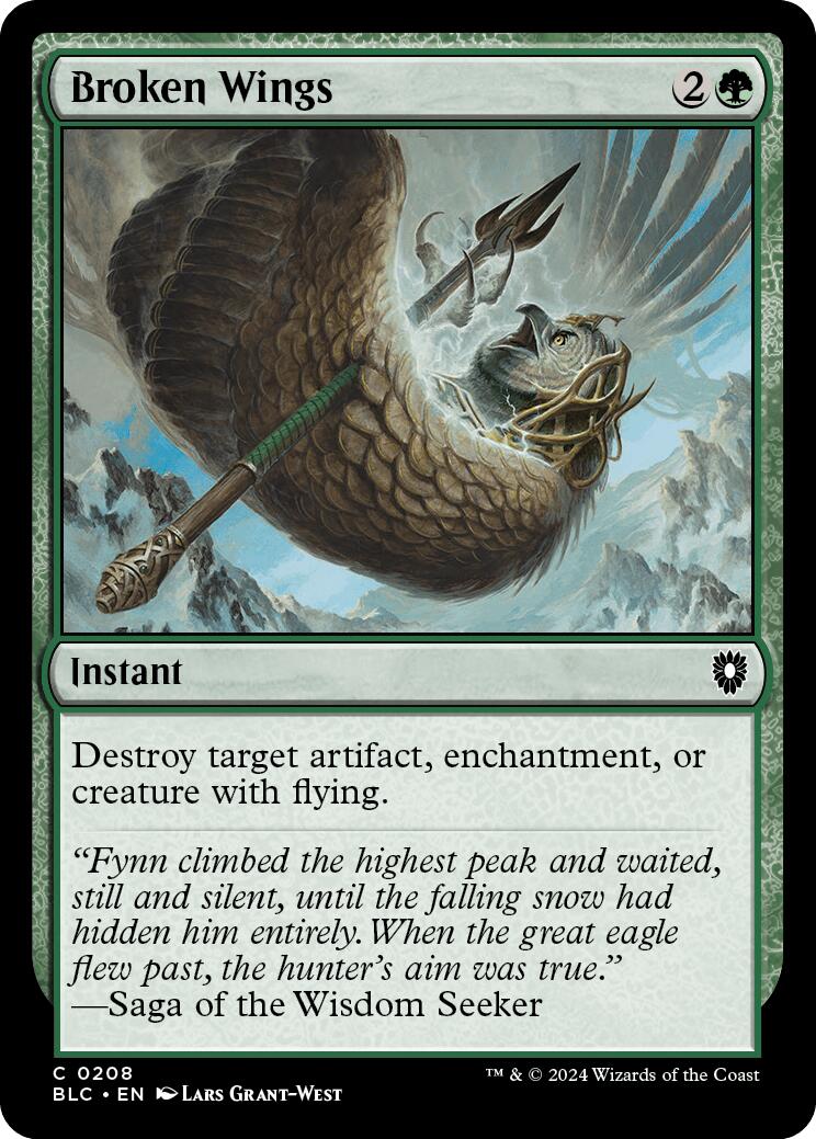 Broken Wings [Bloomburrow Commander] - Magic: The Gathering - Card Brawlers | Quebec | Canada |