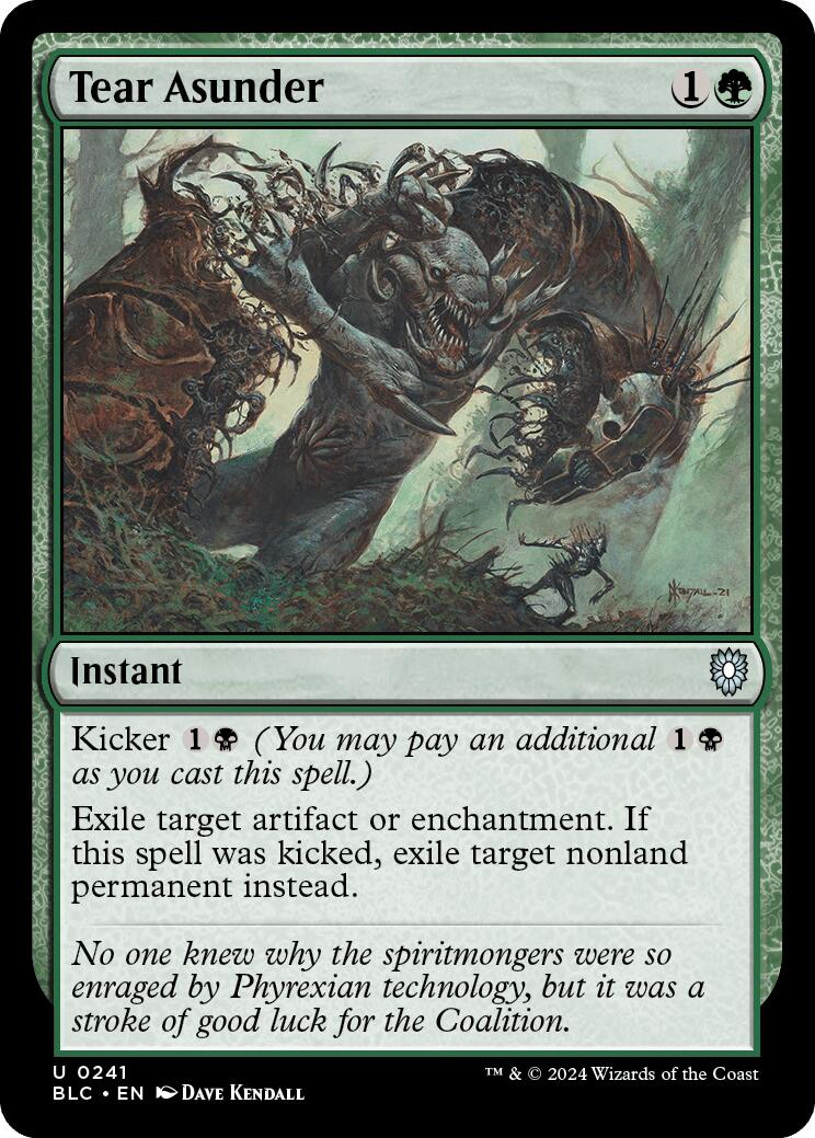 Tear Asunder [Bloomburrow Commander] - Magic: The Gathering - Card Brawlers | Quebec | Canada |