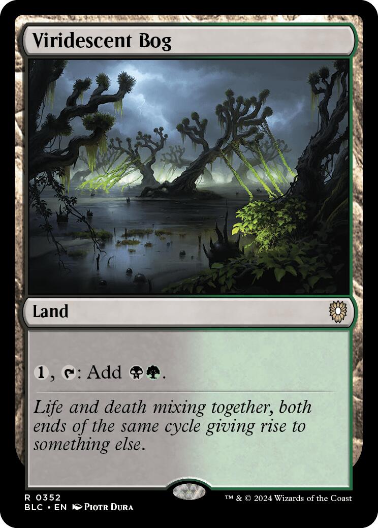 Viridescent Bog [Bloomburrow Commander] - Magic: The Gathering - Card Brawlers | Quebec | Canada |