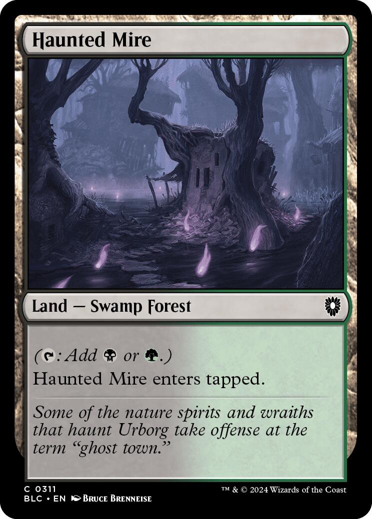 Haunted Mire [Bloomburrow Commander] - Magic: The Gathering - Card Brawlers | Quebec | Canada |