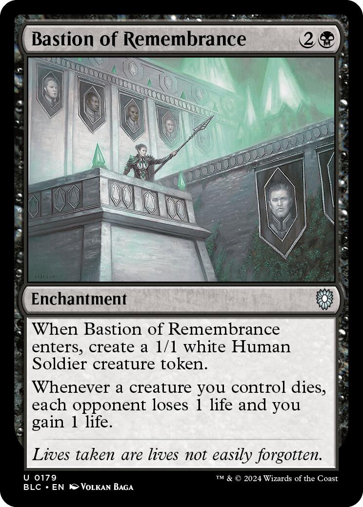 Bastion of Remembrance [Bloomburrow Commander] - Magic: The Gathering - Card Brawlers | Quebec | Canada |