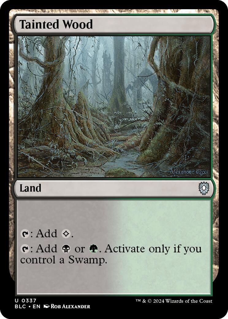 Tainted Wood [Bloomburrow Commander] - Magic: The Gathering - Card Brawlers | Quebec | Canada |