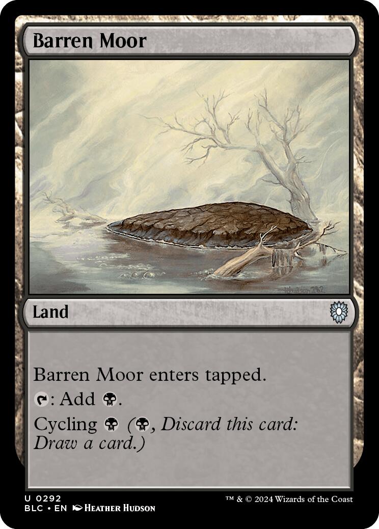Barren Moor [Bloomburrow Commander] - Magic: The Gathering - Card Brawlers | Quebec | Canada |