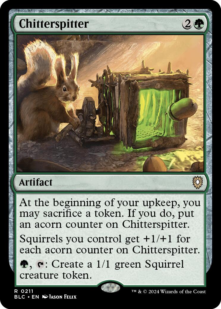 Chitterspitter [Bloomburrow Commander] - Magic: The Gathering - Card Brawlers | Quebec | Canada |