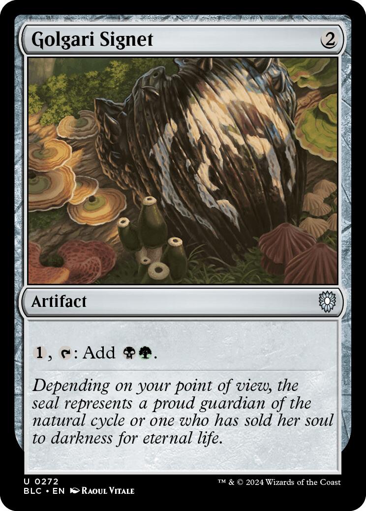 Golgari Signet [Bloomburrow Commander] - Magic: The Gathering - Card Brawlers | Quebec | Canada |
