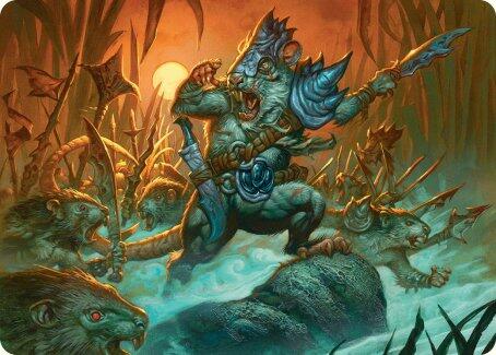 Persistent Marshstalker Art Card [Bloomburrow Art Series] - Magic: The Gathering - Card Brawlers | Quebec | Canada |