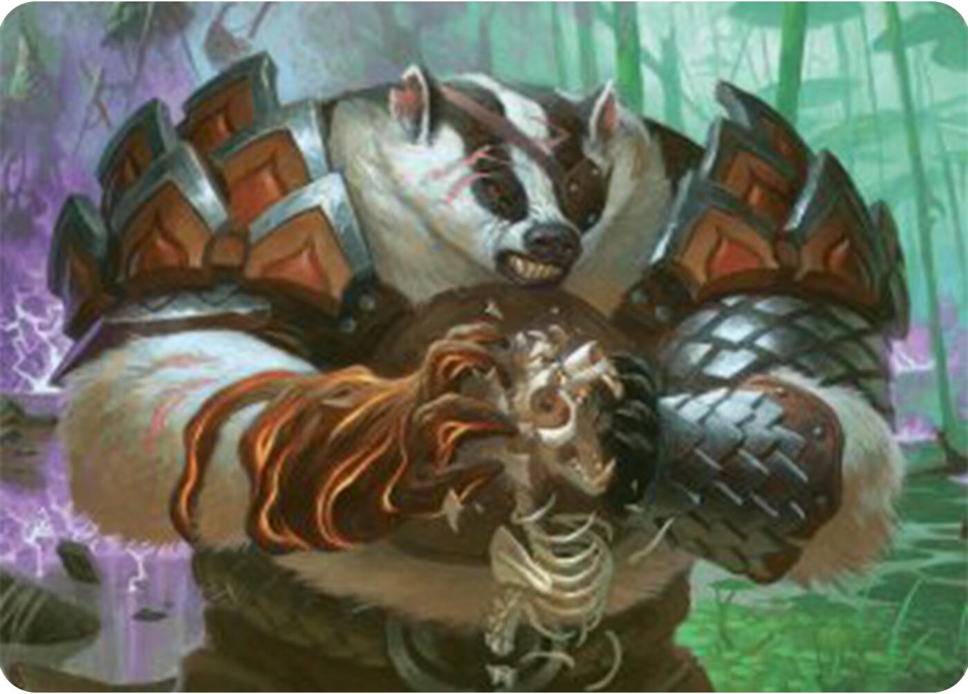 Hugs, Grisly Guardian Art Card [Bloomburrow Art Series] - Magic: The Gathering - Card Brawlers | Quebec | Canada |