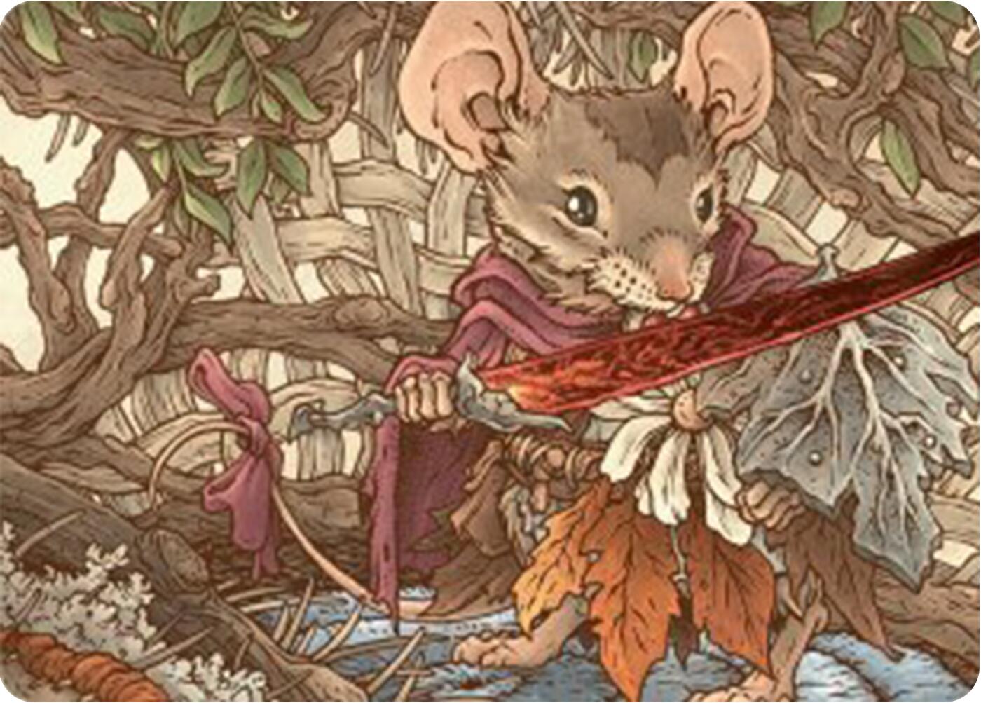 Mabel, Heir to Cragflame Art Card [Bloomburrow Art Series] - Magic: The Gathering - Card Brawlers | Quebec | Canada |