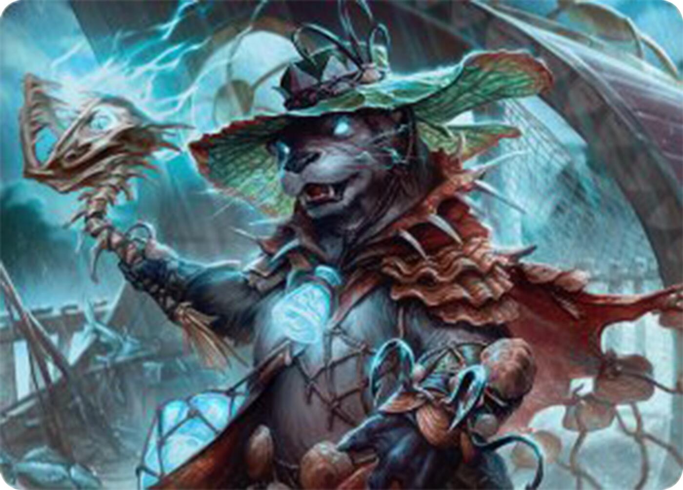 Tempest Angler Art Card [Bloomburrow Art Series] - Magic: The Gathering - Card Brawlers | Quebec | Canada |