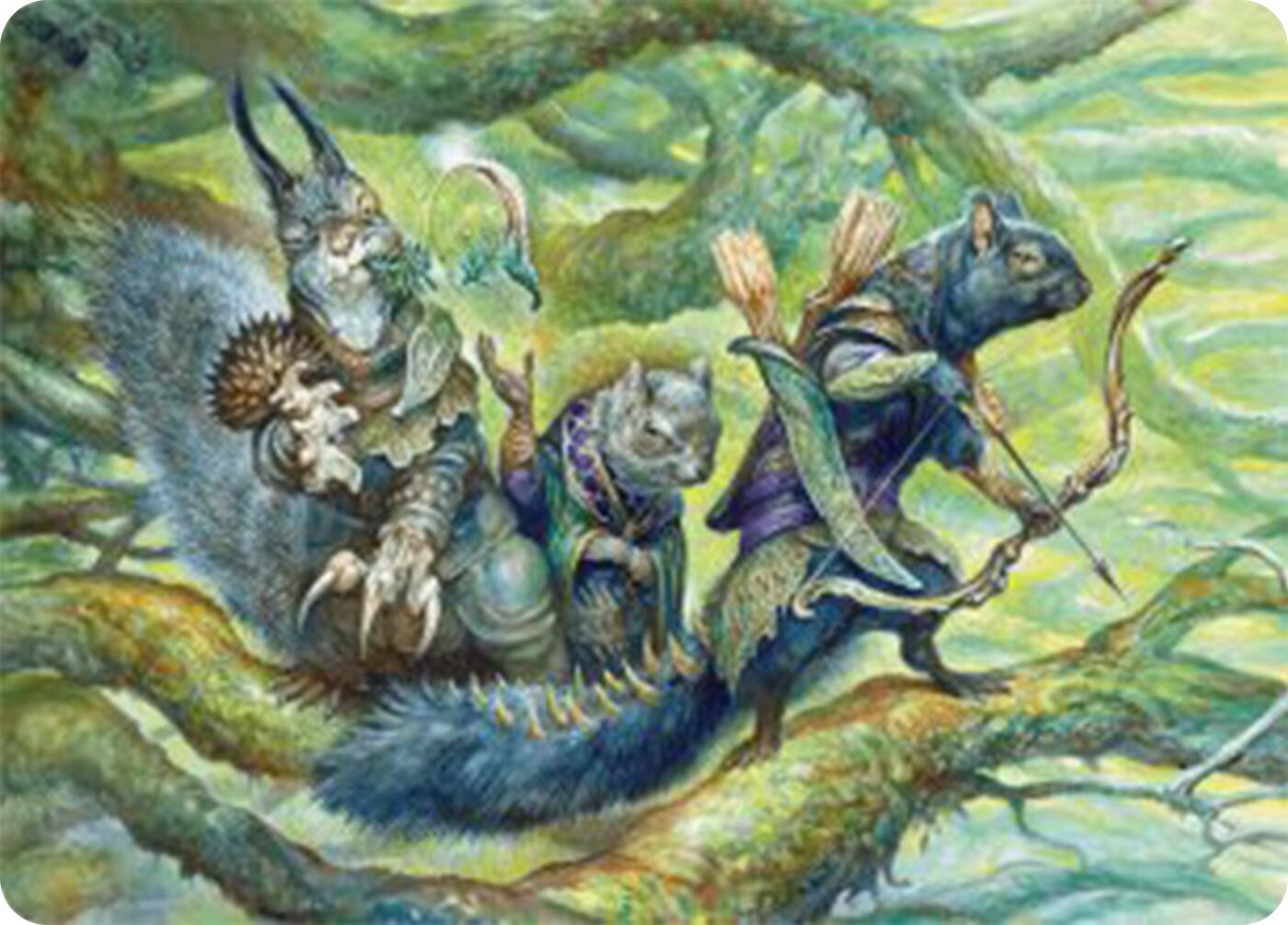 The Odd Acorn Gang Art Card [Bloomburrow Art Series] - Magic: The Gathering - Card Brawlers | Quebec | Canada |