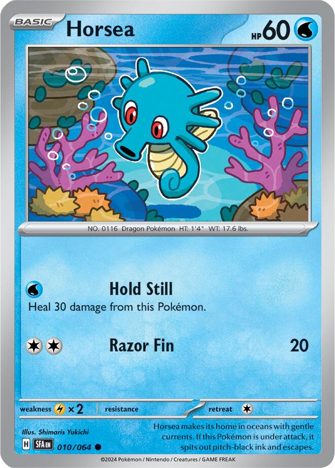 Horsea (010/064) [Scarlet & Violet: Shrouded Fable] - Pokémon - Card Brawlers | Quebec | Canada |