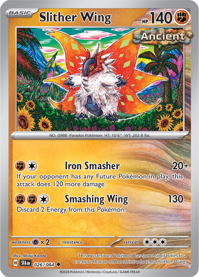 Slither Wing (026/064) [Scarlet & Violet: Shrouded Fable] - Pokémon - Card Brawlers | Quebec | Canada |