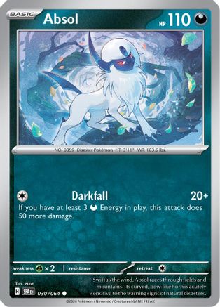 Absol (030/064) [Scarlet & Violet: Shrouded Fable] - Pokémon - Card Brawlers | Quebec | Canada |