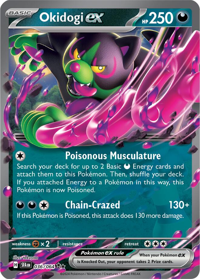 Okidogi ex (036/064) [Scarlet & Violet: Shrouded Fable] - Pokémon - Card Brawlers | Quebec | Canada |
