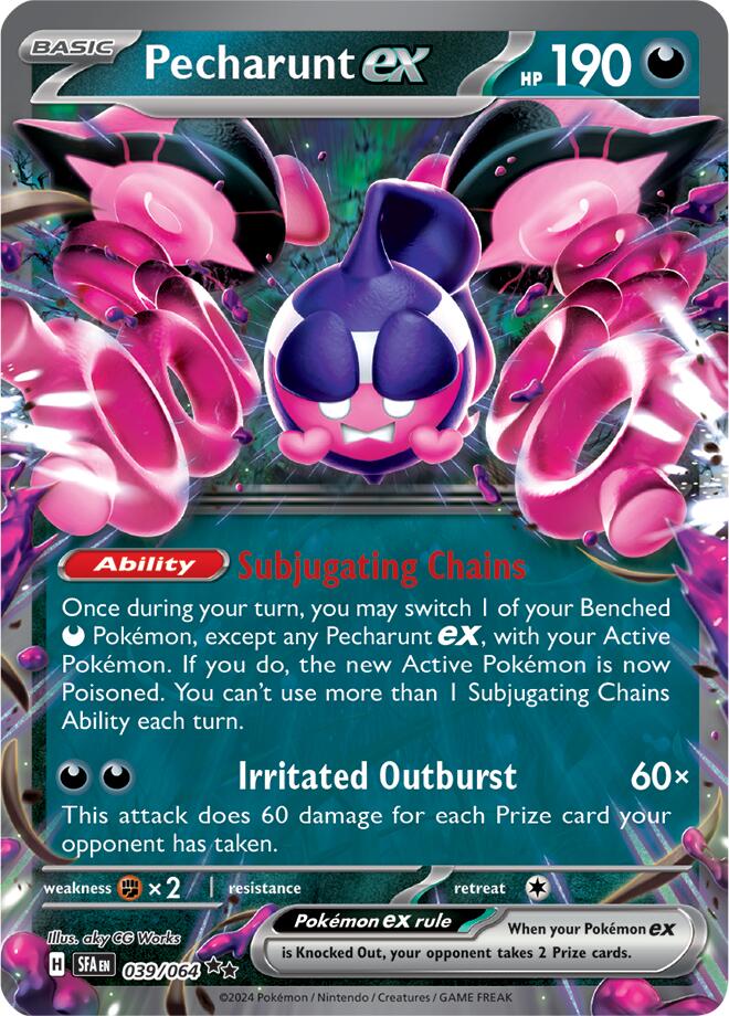 Pecharunt ex (039/064) [Scarlet & Violet: Shrouded Fable] - Pokémon - Card Brawlers | Quebec | Canada |